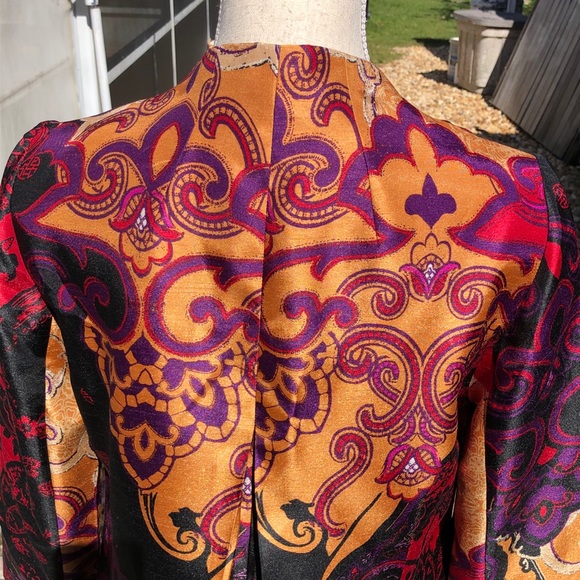 🩷 Chico’s red multi jacket NWT - Picture 7 of 16